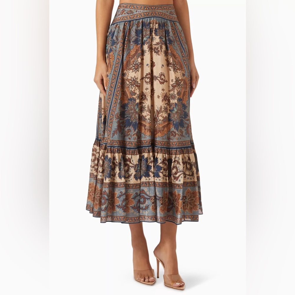 Zimmermann Ascension silk midi skirt - Picture 10 of 10